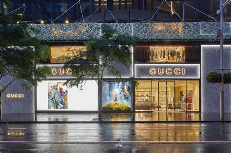 gucci shop front|gucci store front.